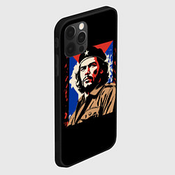 Чехол для iPhone 12 Pro Max Команданте Эрнесто Че Гевара, цвет: 3D-черный — фото 2