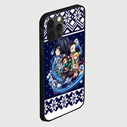 Чехол для iPhone 12 Pro Max Demon slayer sweater, цвет: 3D-черный — фото 2