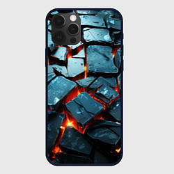 Чехол iPhone 12 Pro Max Камни в лаве