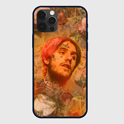 Чехол для iPhone 12 Pro Max Lil Peep розы, цвет: 3D-черный