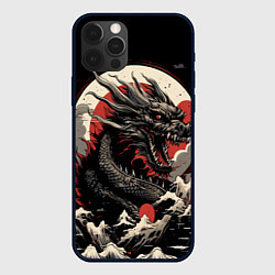 Чехол iPhone 12 Pro Max Дракон вечности символ года