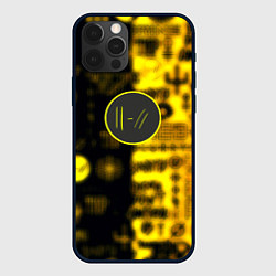 Чехол iPhone 12 Pro Max Twenty one pilots yellow music