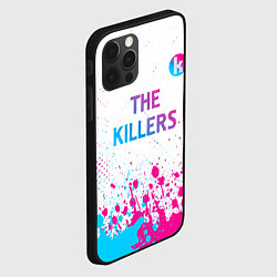 Чехол для iPhone 12 Pro Max The Killers neon gradient style посередине, цвет: 3D-черный — фото 2