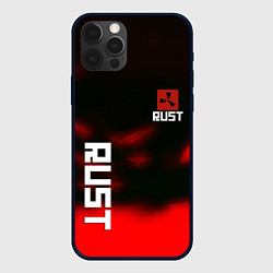 Чехол для iPhone 12 Pro Max Rust the game colors, цвет: 3D-черный