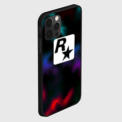 Чехол для iPhone 12 Pro Max Rock star games, цвет: 3D-черный — фото 2