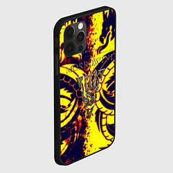 Чехол для iPhone 12 Pro Max The elder scrolls dragon, цвет: 3D-черный — фото 2