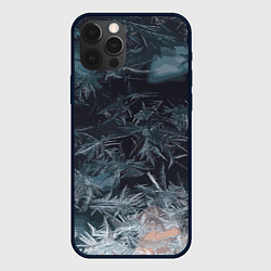 Чехол iPhone 12 Pro Max Зимний шарм снежинок