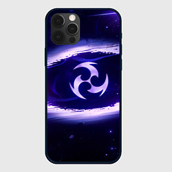 Чехол iPhone 12 Pro Max Genshin Impact Raiden sign