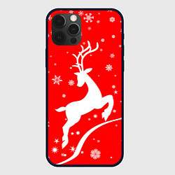 Чехол iPhone 12 Pro Max Christmas deer