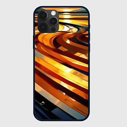 Чехол для iPhone 12 Pro Max Абстрактная дорога, цвет: 3D-черный