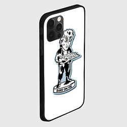 Чехол для iPhone 12 Pro Max A-Ha - Morten Harket funny, цвет: 3D-черный — фото 2