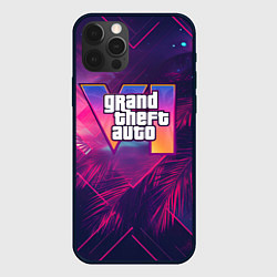 Чехол iPhone 12 Pro Max GTA 6 summer logo