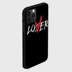 Чехол для iPhone 12 Pro Max Lover loser, цвет: 3D-черный — фото 2