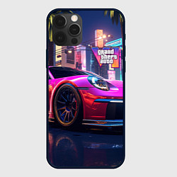 Чехол iPhone 12 Pro Max GTA 6 auto