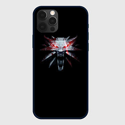 Чехол iPhone 12 Pro Max The Witcher logo game