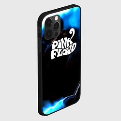 Чехол для iPhone 12 Pro Max Pink floyd абстракт бенд, цвет: 3D-черный — фото 2