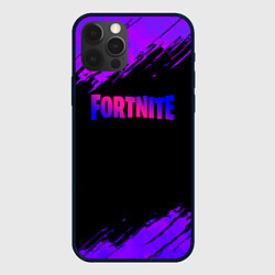 Чехол iPhone 12 Pro Max Fortnite epic games neon