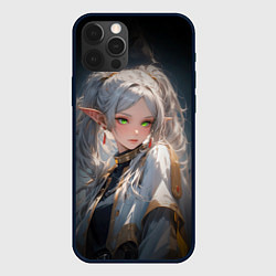 Чехол для iPhone 12 Pro Max Аниме Фрирен провожающая в последний путь, цвет: 3D-черный