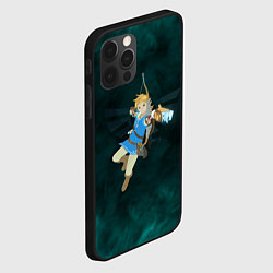 Чехол для iPhone 12 Pro Max Zelda the game, цвет: 3D-черный — фото 2