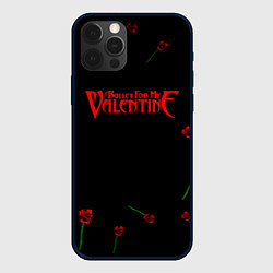 Чехол для iPhone 12 Pro Max Bullet for my valentine rose album, цвет: 3D-черный