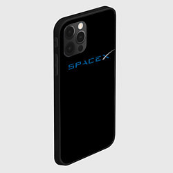 Чехол для iPhone 12 Pro Max NASA space usa, цвет: 3D-черный — фото 2