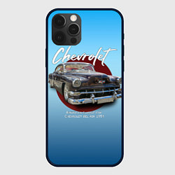 Чехол iPhone 12 Pro Max Американский классический автомобиль Chevrolet Bel