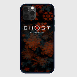 Чехол iPhone 12 Pro Max Ghost of Tsushima winter game