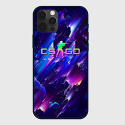 Чехол iPhone 12 Pro Max Counter Strike go - neon