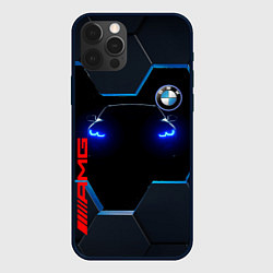 Чехол для iPhone 12 Pro Max Тень BMW, цвет: 3D-черный