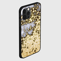 Чехол для iPhone 12 Pro Max Магический серо-золотой, цвет: 3D-черный — фото 2