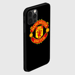 Чехол для iPhone 12 Pro Max Manchester United fc club, цвет: 3D-черный — фото 2