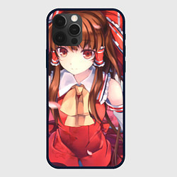 Чехол для iPhone 12 Pro Max Touhou Project Рейму Cute, цвет: 3D-черный