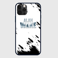 Чехол для iPhone 12 Pro Max Алан Вейк краски, цвет: 3D-черный
