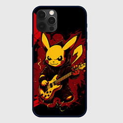 Чехол iPhone 12 Pro Max Устрашаюший покемон с гитарой