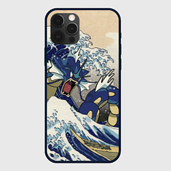 Чехол iPhone 12 Pro Max Kanagawa wave - Gyarados