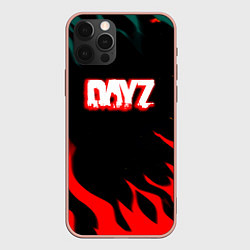 Чехол для iPhone 12 Pro Max Dayz flame, цвет: 3D-светло-розовый