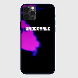 Чехол iPhone 12 Pro Max Undertale neon splash