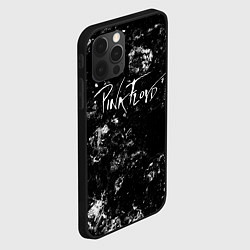 Чехол для iPhone 12 Pro Max Pink Floyd black ice, цвет: 3D-черный — фото 2