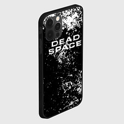 Чехол для iPhone 12 Pro Max Мёртвый космос брызги красок, цвет: 3D-черный — фото 2