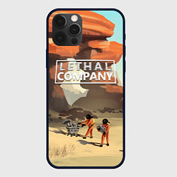 Чехол для iPhone 12 Pro Max Lethal Company: Art, цвет: 3D-черный