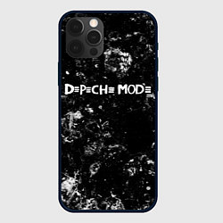 Чехол для iPhone 12 Pro Max Depeche Mode black ice, цвет: 3D-черный