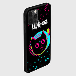 Чехол для iPhone 12 Pro Max Blink 182 - rock star cat, цвет: 3D-черный — фото 2