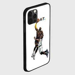 Чехол для iPhone 12 Pro Max Goat 23 - LeBron James, цвет: 3D-черный — фото 2