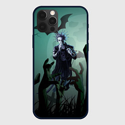 Чехол для iPhone 12 Pro Max Король шутов, цвет: 3D-черный