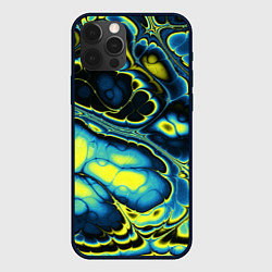 Чехол для iPhone 12 Pro Max Абстрактный узор, цвет: 3D-черный