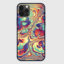 Чехол iPhone 12 Pro Max Абстрактный разноцветный паттерн