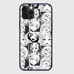 Чехол iPhone 12 Pro Max Ahegao узор