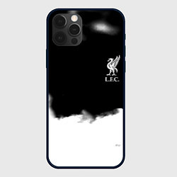 Чехол для iPhone 12 Pro Max Liverpool текстура, цвет: 3D-черный