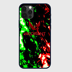 Чехол для iPhone 12 Pro Max Valorant flame fire, цвет: 3D-черный