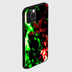 Чехол для iPhone 12 Pro Max Valorant flame fire, цвет: 3D-черный — фото 2